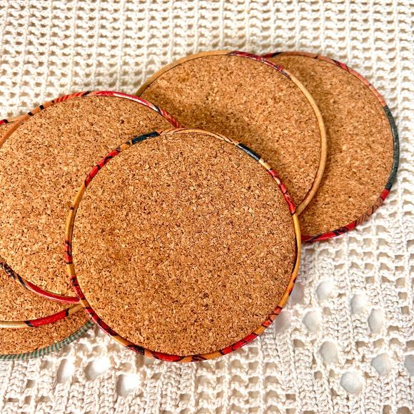 Vintage 90's Alan Chan Coasters Set & Tin Cultural Art Chinese Hong Kong Artist0 - Picture 3 of 9